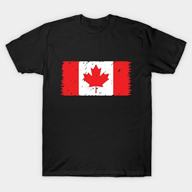 Flag Canada. Canada flag. National symbol of Canada T-Shirt by designgoodstore_2